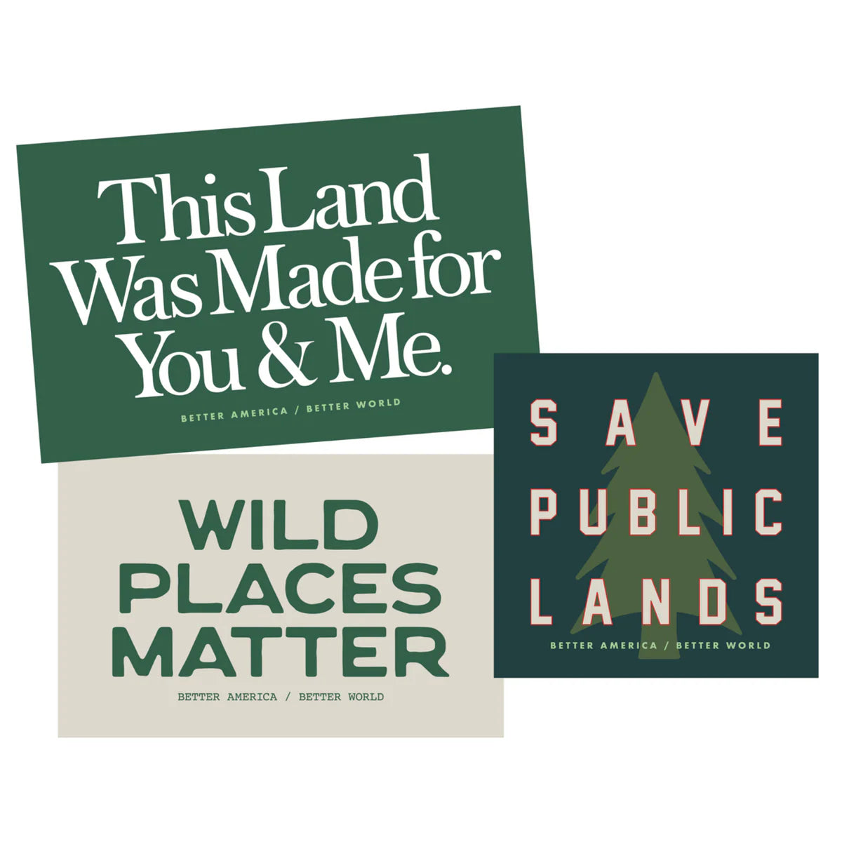 For the Love of the Outdoors Sticker Pack