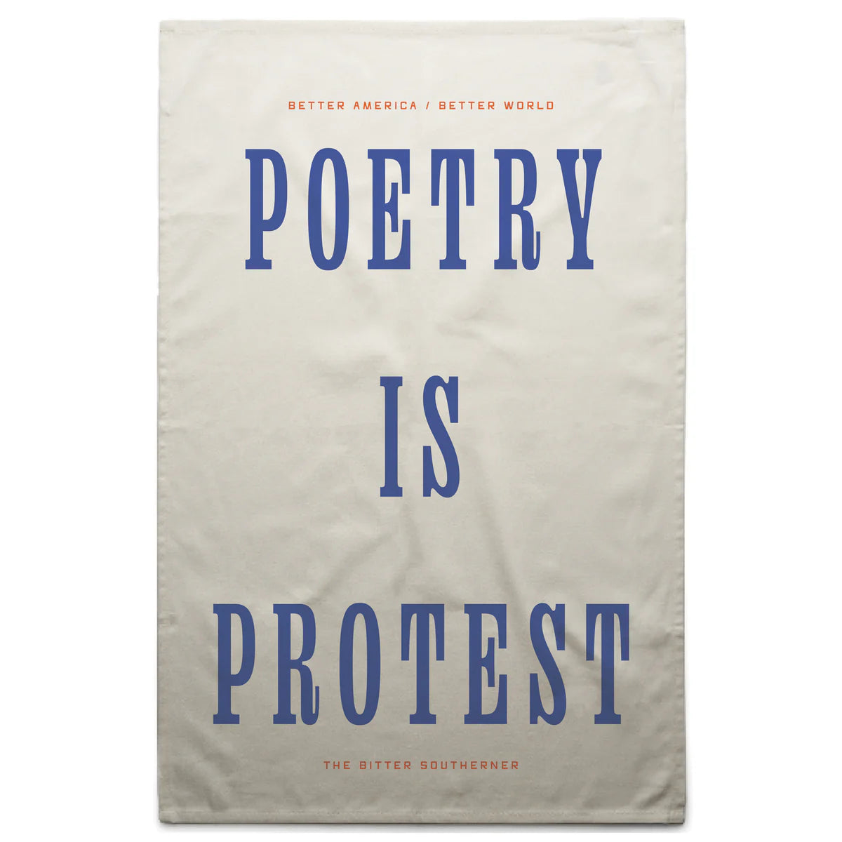 Poetry Is Protest Towel